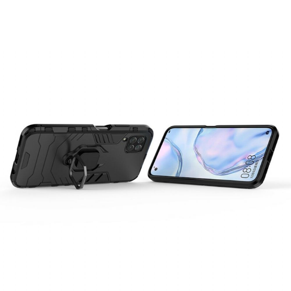 Hoesje voor Huawei P40 Lite Resistente Ring