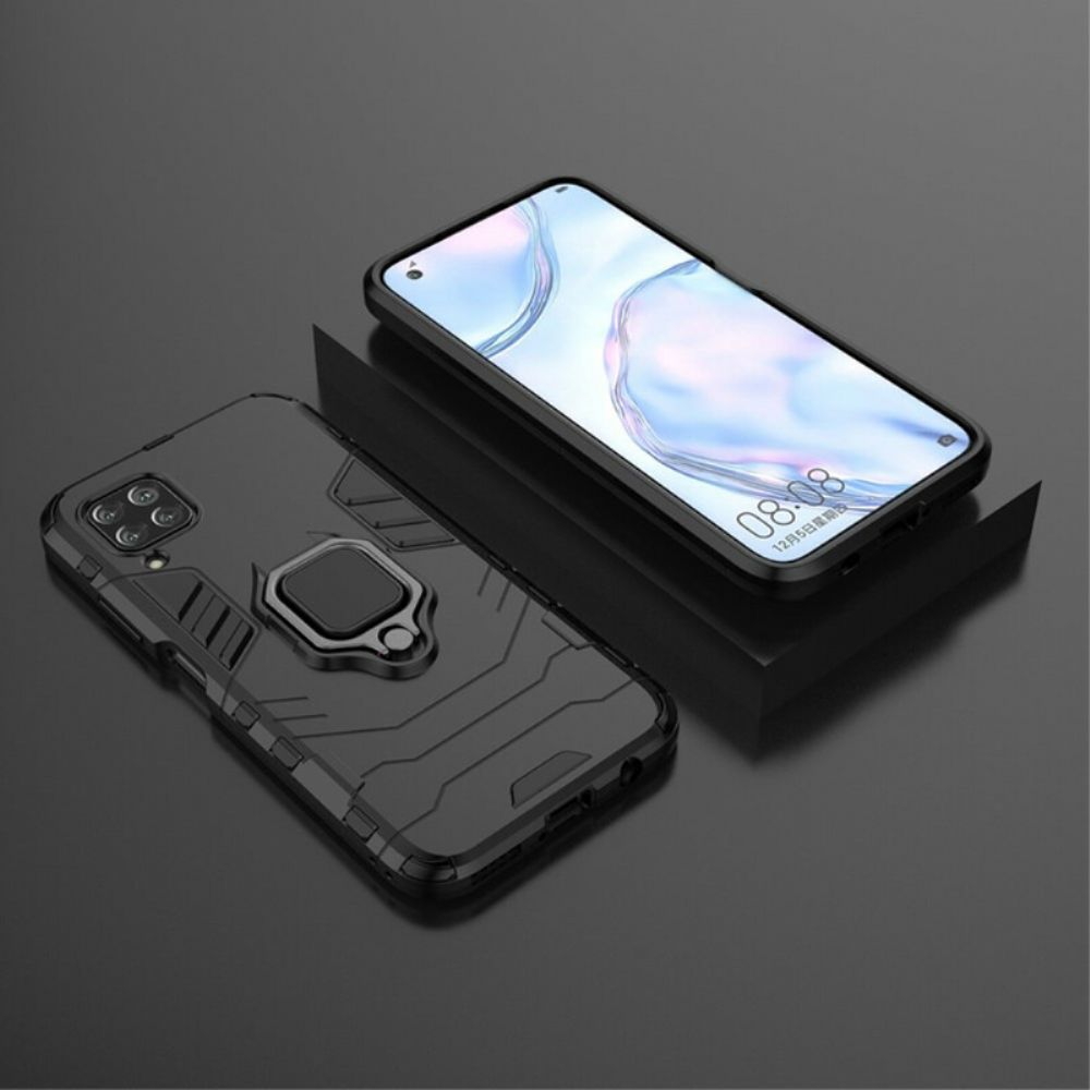 Hoesje voor Huawei P40 Lite Resistente Ring