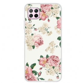 Hoesje voor Huawei P40 Lite Vrijheidsbloemen