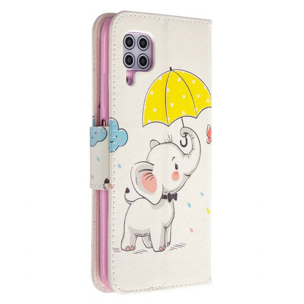 Leren Hoesje voor Huawei P40 Lite Babyolifant