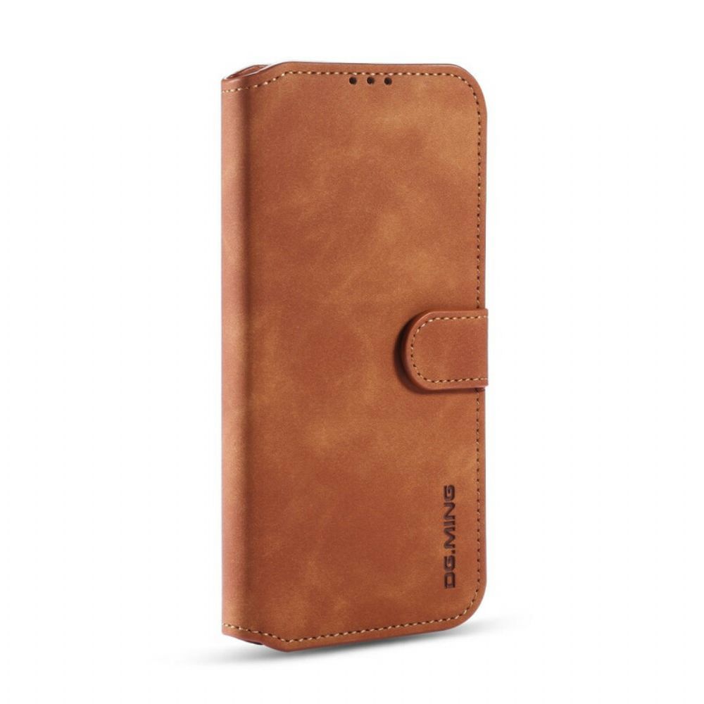 Leren Hoesje voor Huawei P40 Lite Dg.ming Retro