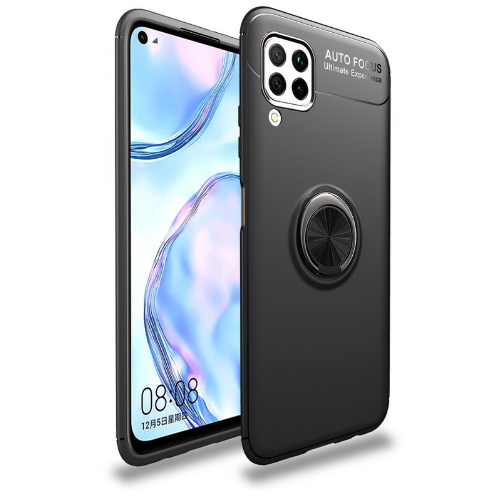 Telefoonhoesje voor Huawei P40 Lite Draaiende Ring