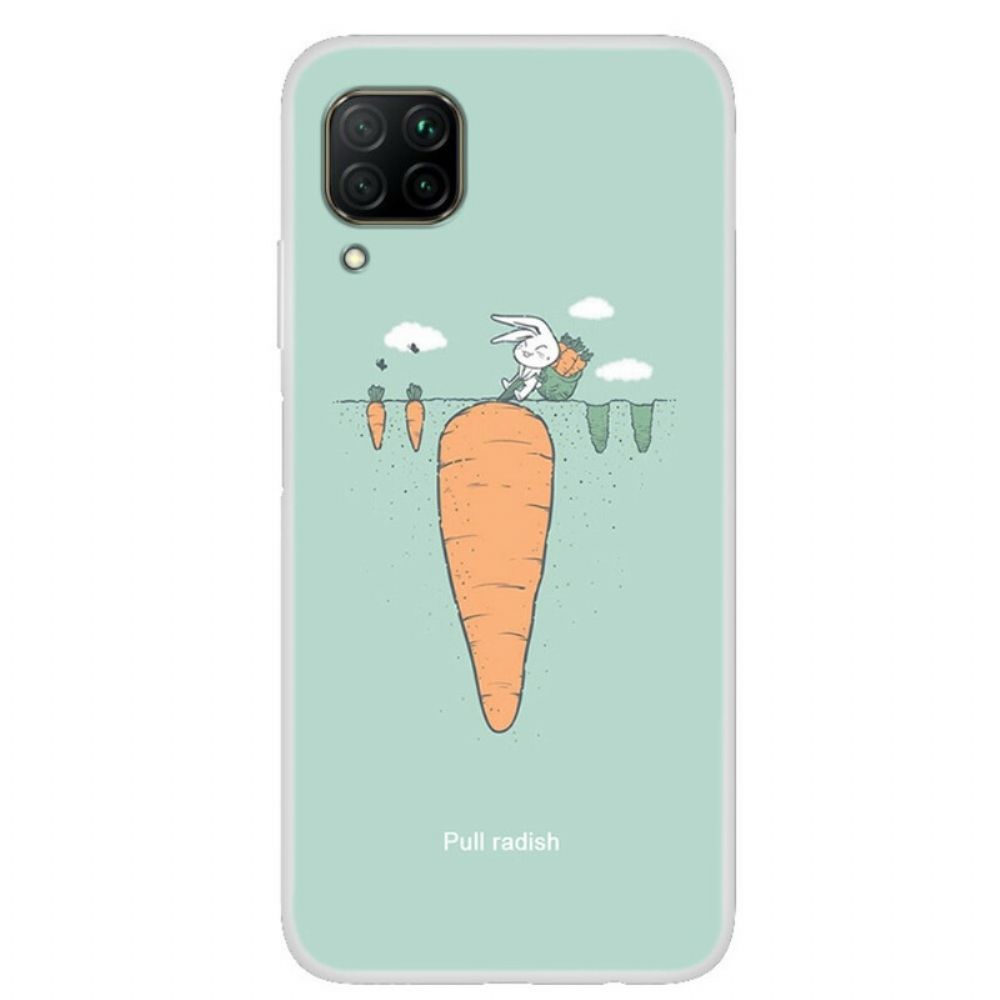 Telefoonhoesje voor Huawei P40 Lite Konijn In De Tuin