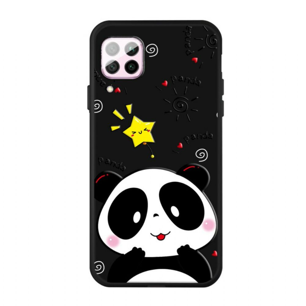 Telefoonhoesje voor Huawei P40 Lite Panda-ster