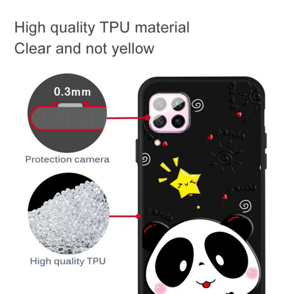 Telefoonhoesje voor Huawei P40 Lite Panda-ster