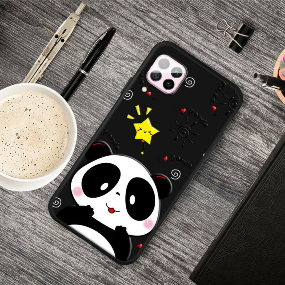 Telefoonhoesje voor Huawei P40 Lite Panda-ster