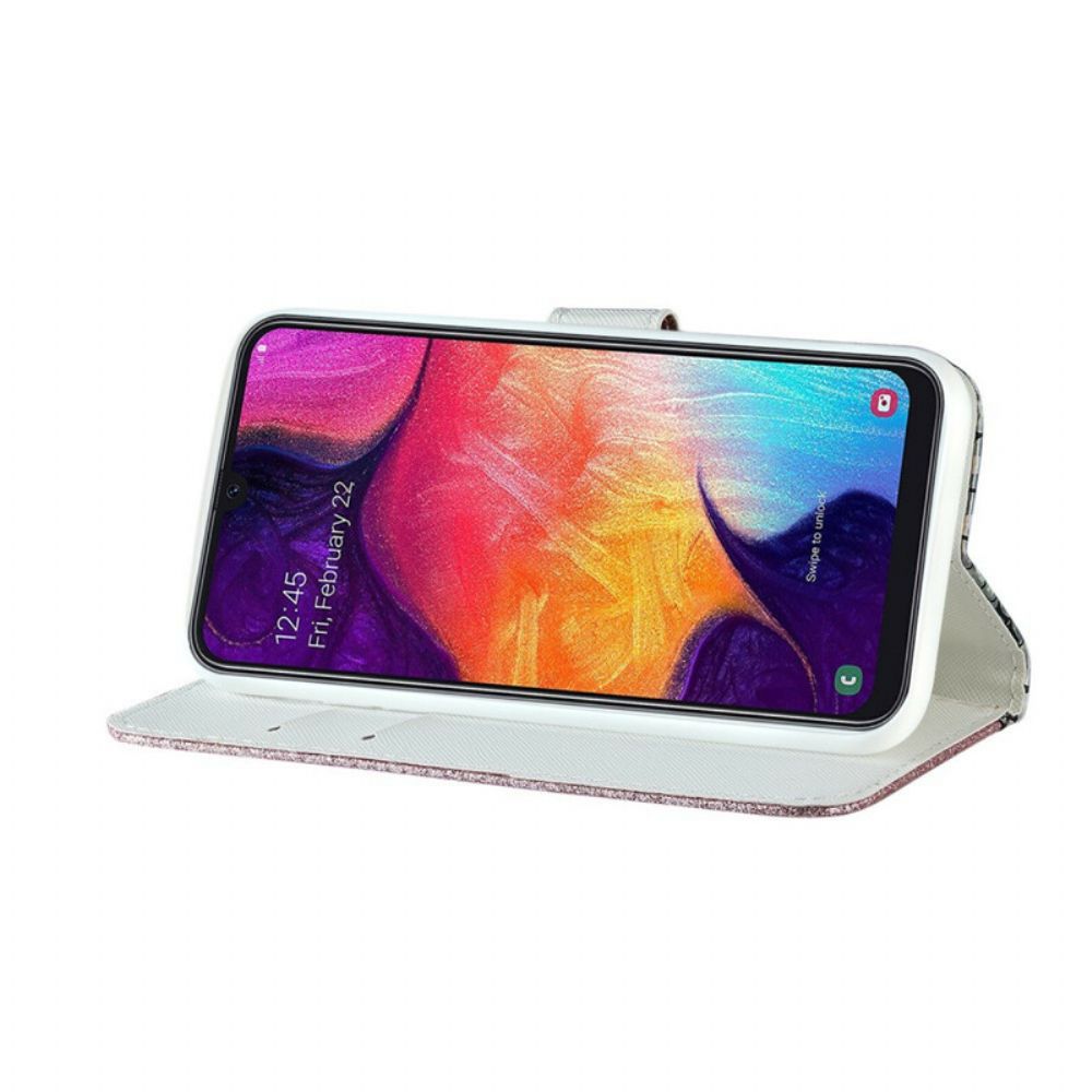 Folio-hoesje voor Samsung Galaxy A30 / A20 Kroondiamanten