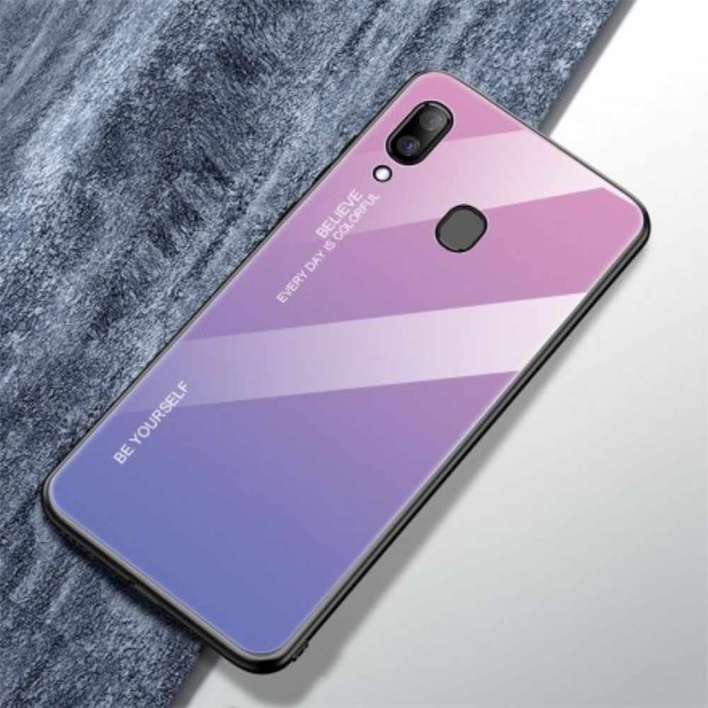 Hoesje voor Samsung Galaxy A30 / A20 Gegalvaniseerde Kleur