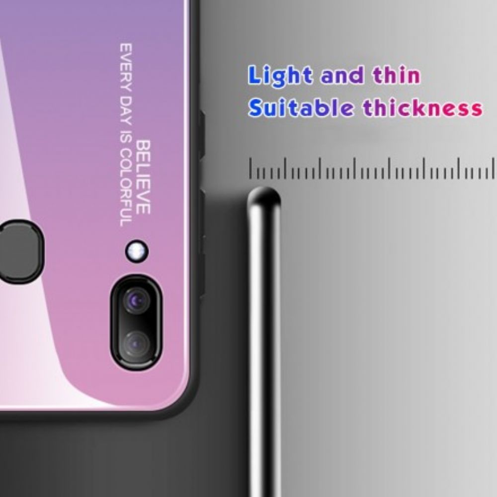 Hoesje voor Samsung Galaxy A30 / A20 Gegalvaniseerde Kleur