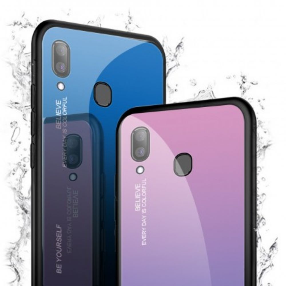 Hoesje voor Samsung Galaxy A30 / A20 Gegalvaniseerde Kleur