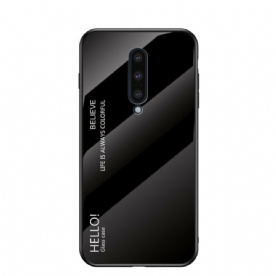 Hoesje voor OnePlus 8 Hallo Gehard Glas