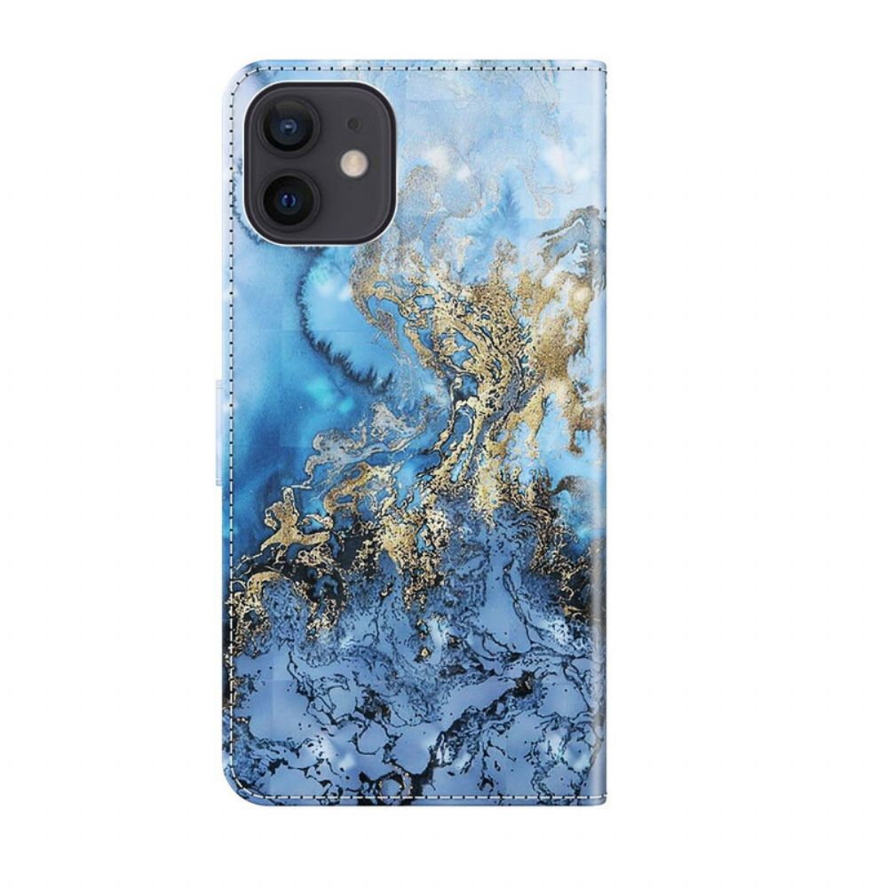 Folio-hoesje voor iPhone 13 Pro Glitter Verloop