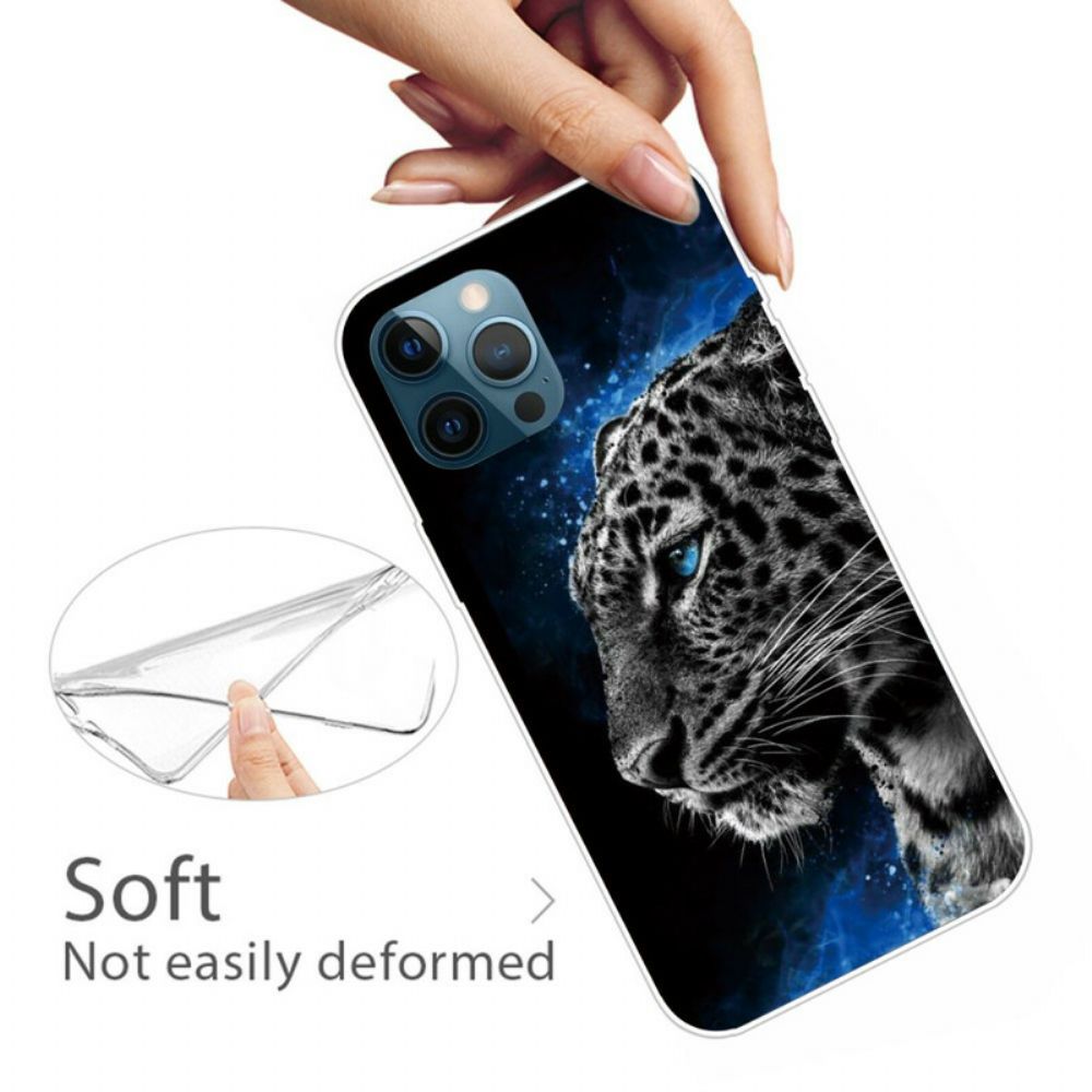 Hoesje voor iPhone 13 Pro Kattengezicht