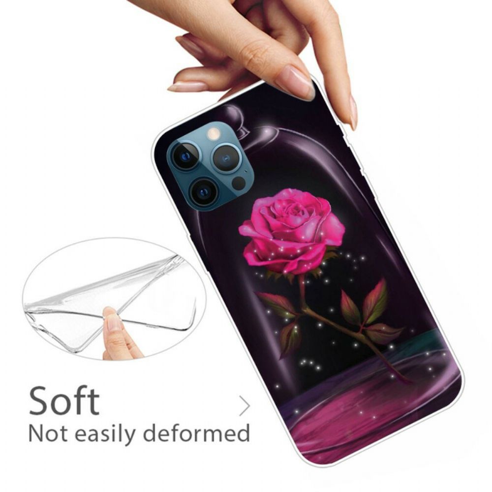 Hoesje voor iPhone 13 Pro Magisch Roze