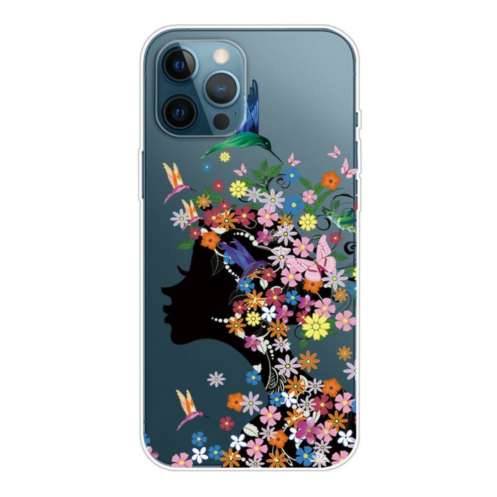 Hoesje voor iPhone 13 Pro Mooi Bloemhoofd