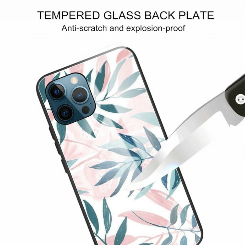 Hoesje voor iPhone 13 Pro Plantaardig Gehard Glas