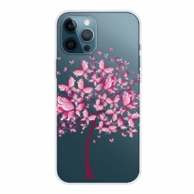 Hoesje voor iPhone 13 Pro Roze Boom Top