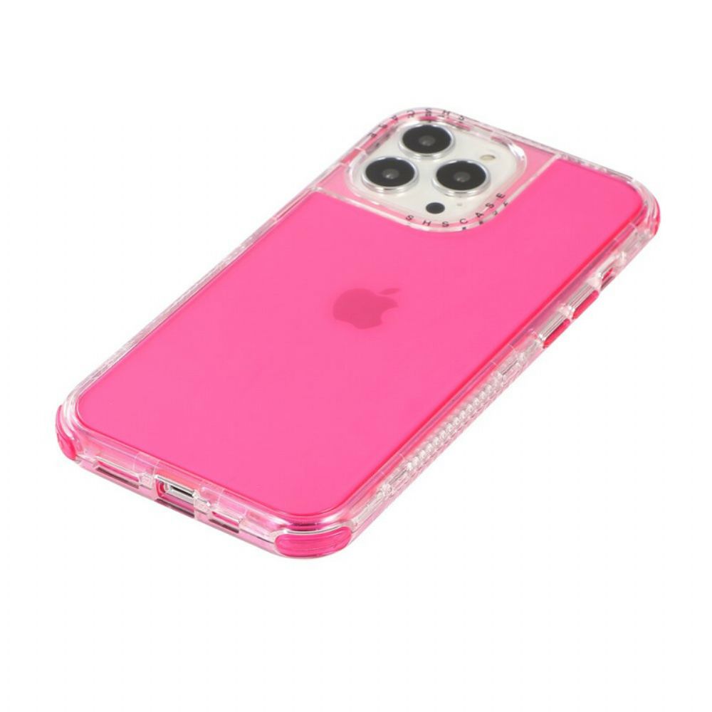 Hoesje voor iPhone 13 Pro Transparant Getint