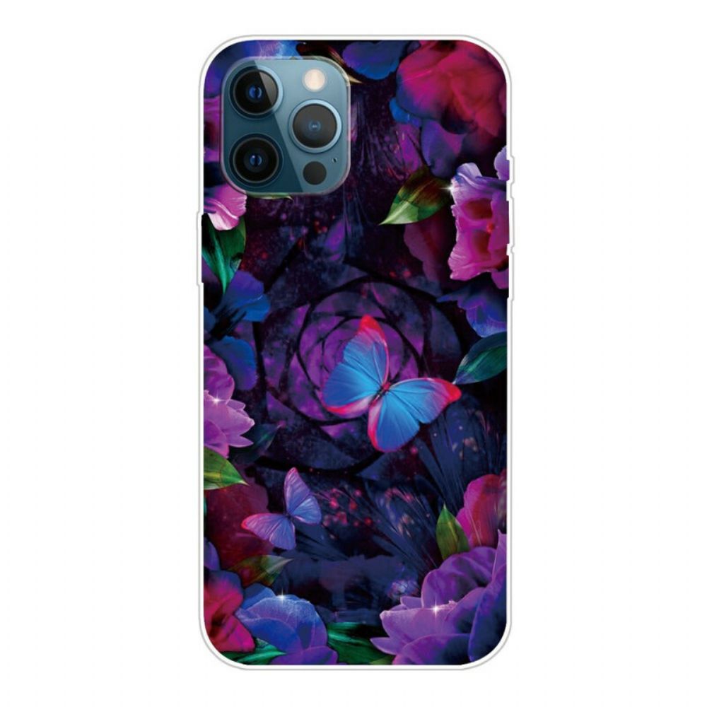 Hoesje voor iPhone 13 Pro Vlinders Variatie