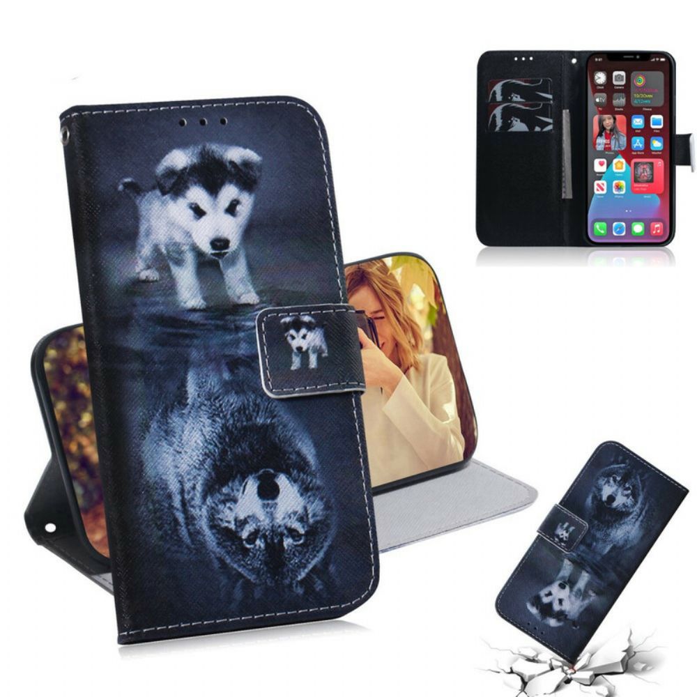 Leren Hoesje voor iPhone 13 Pro Ernesto De Wolf