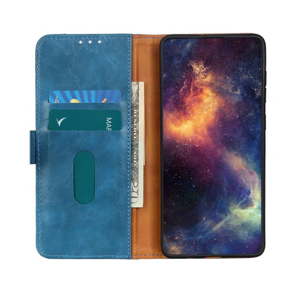 Leren Hoesje voor iPhone 13 Pro Khazneh Elegantie Leerstijl