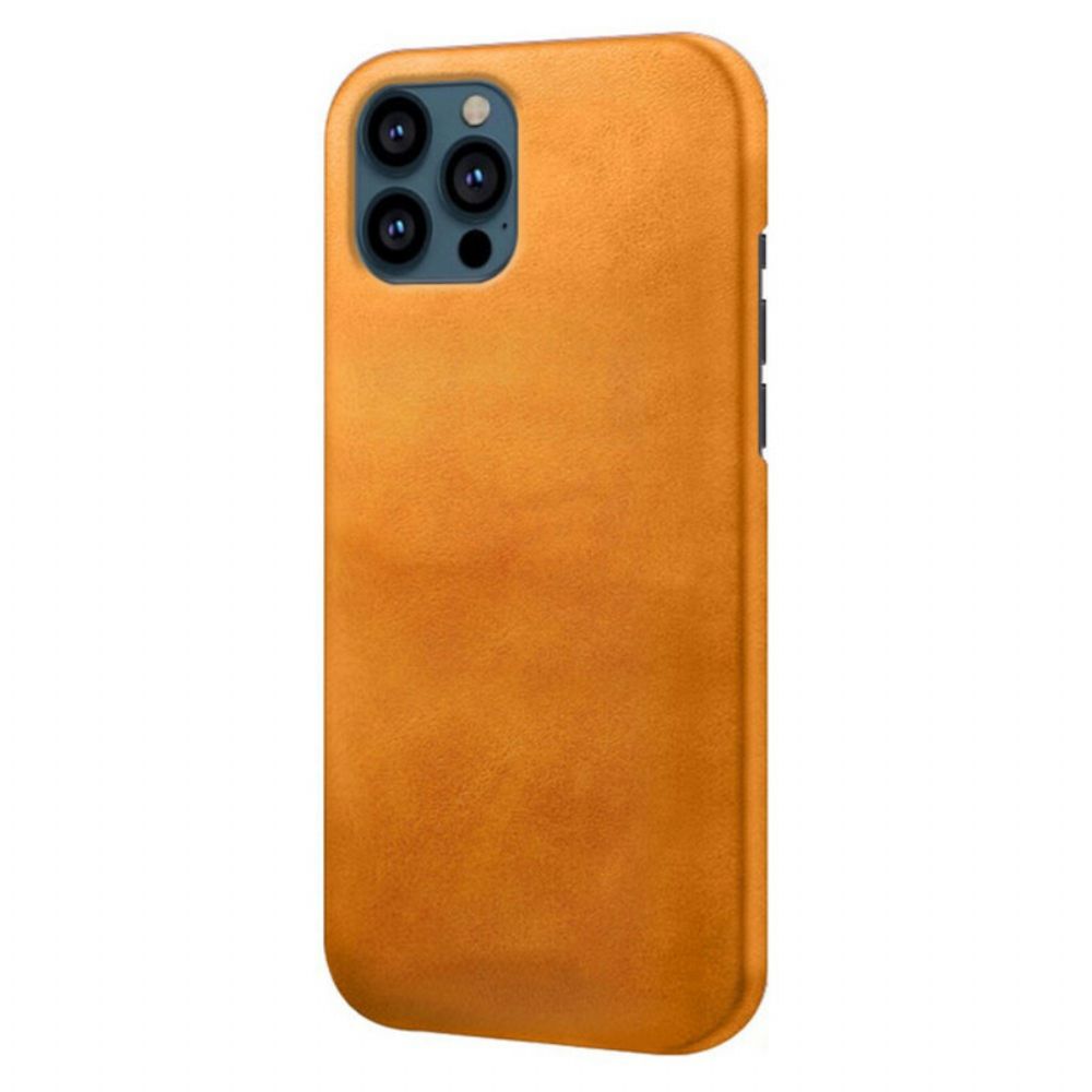 Telefoonhoesje voor iPhone 13 Pro Ksq Leereffect