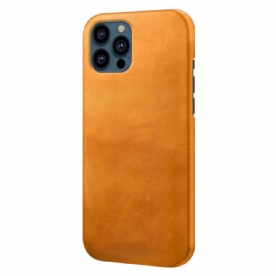 Telefoonhoesje voor iPhone 13 Pro Ksq Leereffect