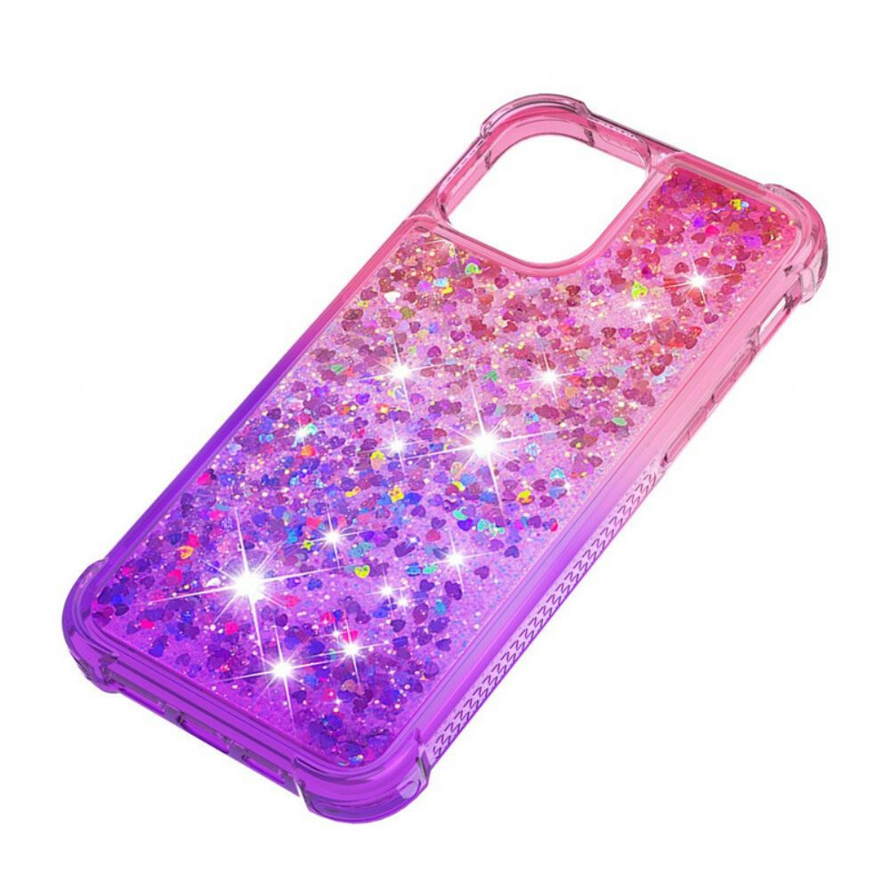 Telefoonhoesje voor iPhone 13 Pro Pailletten Kleuren