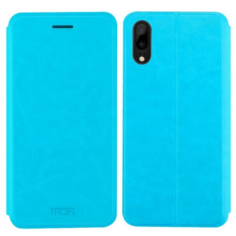 Bescherming Hoesje voor Huawei P20 Folio-hoesje Mofi