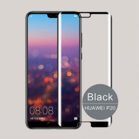 Gebogen Bescherming Van Gehard Glas Voor Huawei P20 Mofi