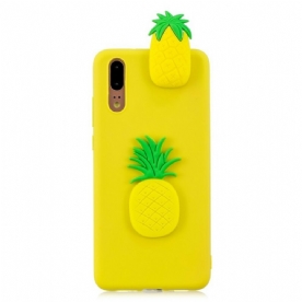 Hoesje voor Huawei P20 3d Ananas