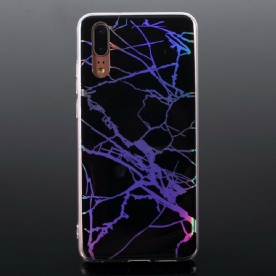 Hoesje voor Huawei P20 Lasermarmer