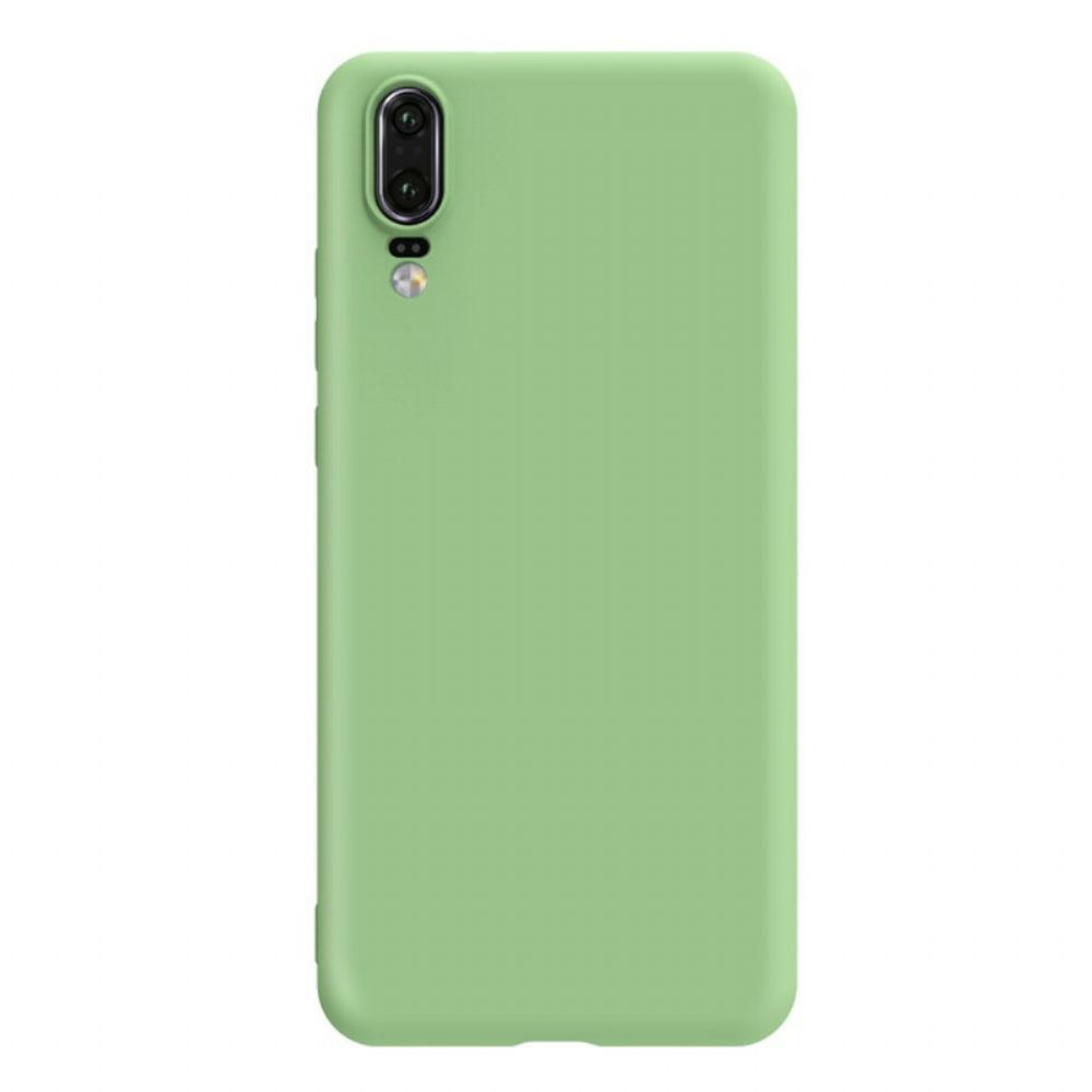 Hoesje voor Huawei P20 X-level Flexibele Siliconen