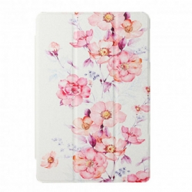 Bescherming Hoesje voor iPad Mini 6 (2021) Faux Leer Met Bloemen