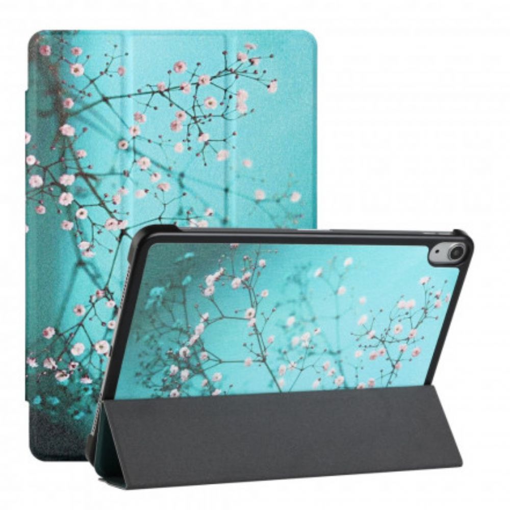 Bescherming Hoesje voor iPad Mini 6 (2021) Faux Leer Met Bloemen