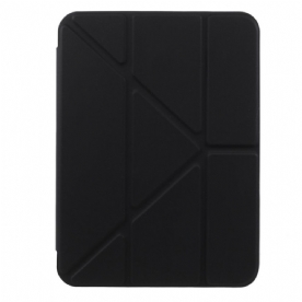 Bescherming Hoesje voor iPad Mini 6 (2021) Origami Lederen Stijl