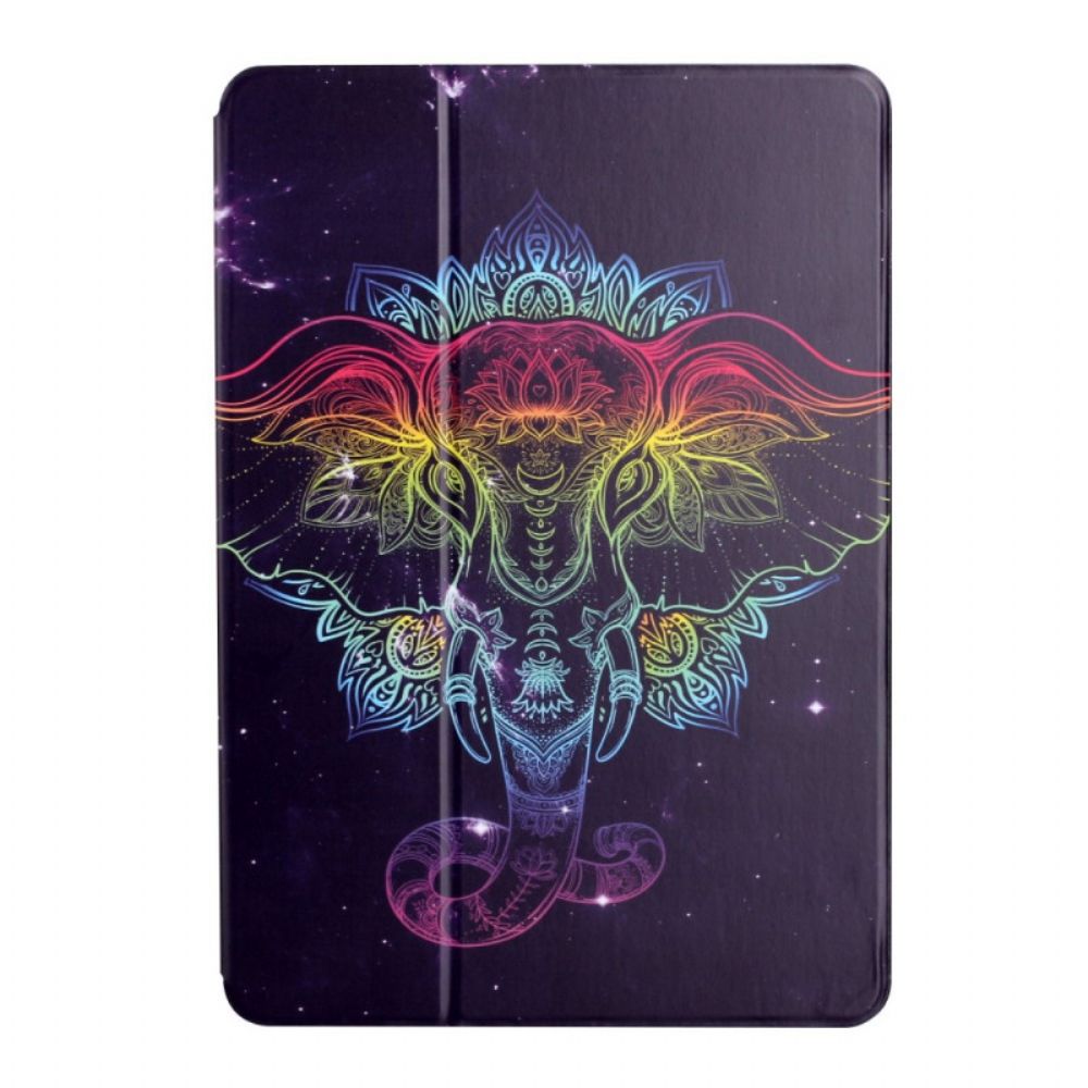 Bescherming Hoesje voor iPad Mini 6 (2021) Twee Flappen Olifant