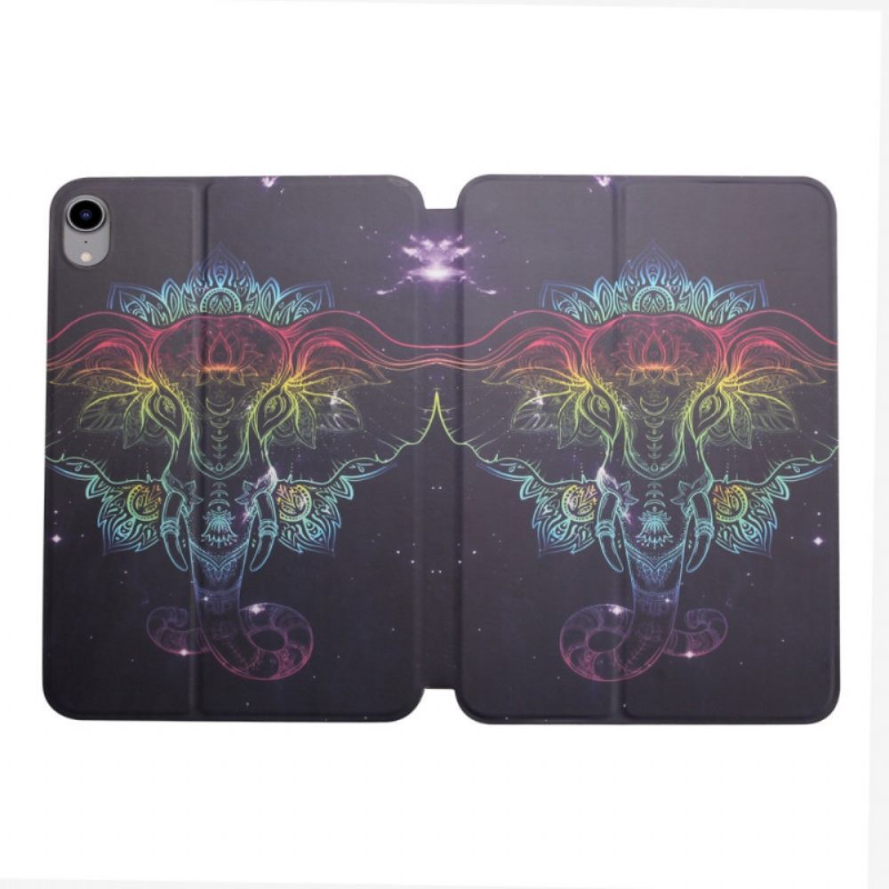 Bescherming Hoesje voor iPad Mini 6 (2021) Twee Flappen Olifant