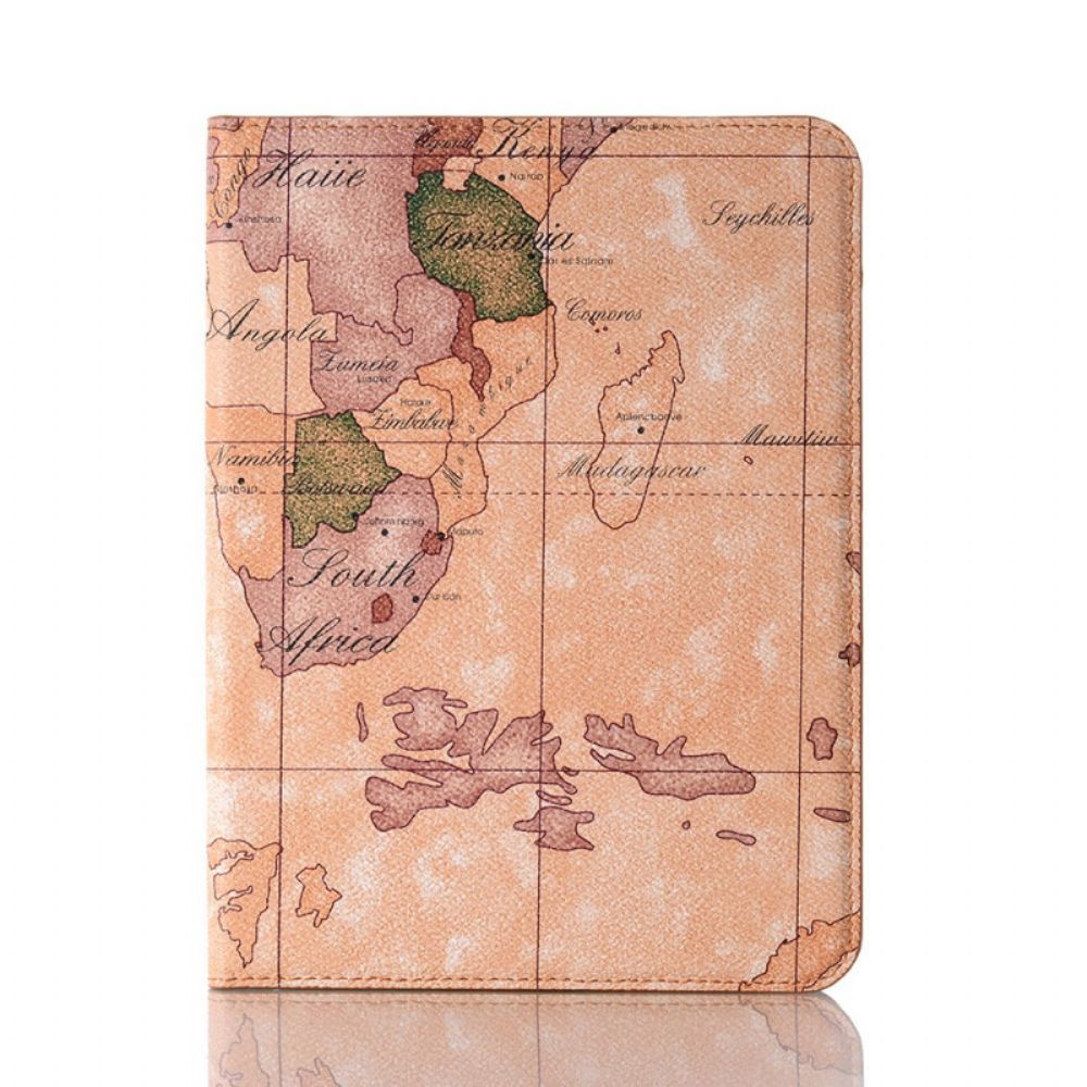 Case voor iPad Mini 6 (2021) Vintage Kaart