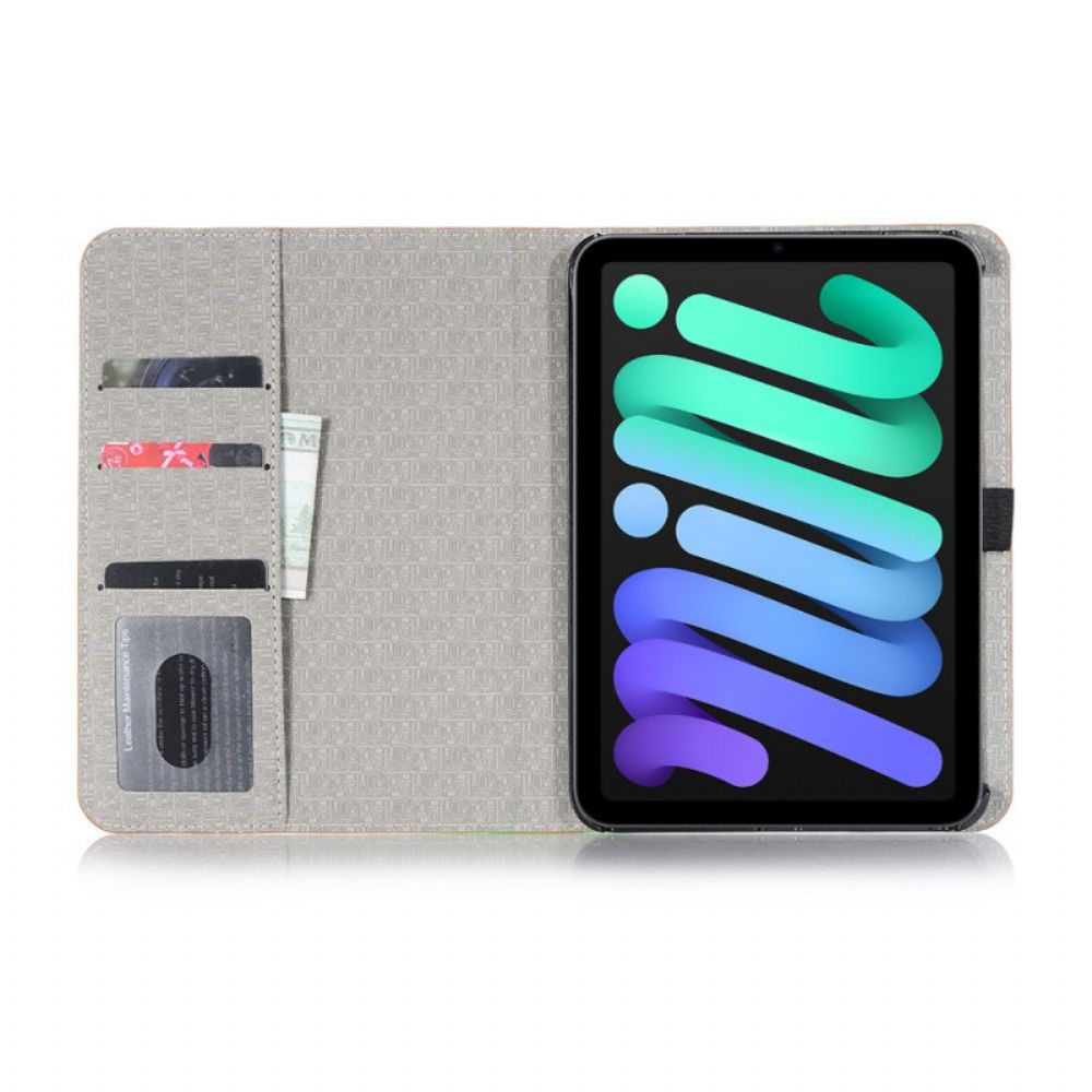 Case voor iPad Mini 6 (2021) Vintage Kaart