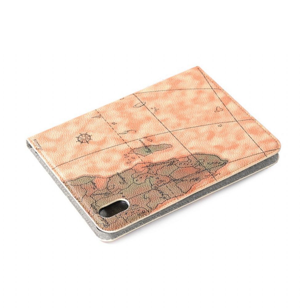 Case voor iPad Mini 6 (2021) Vintage Kaart