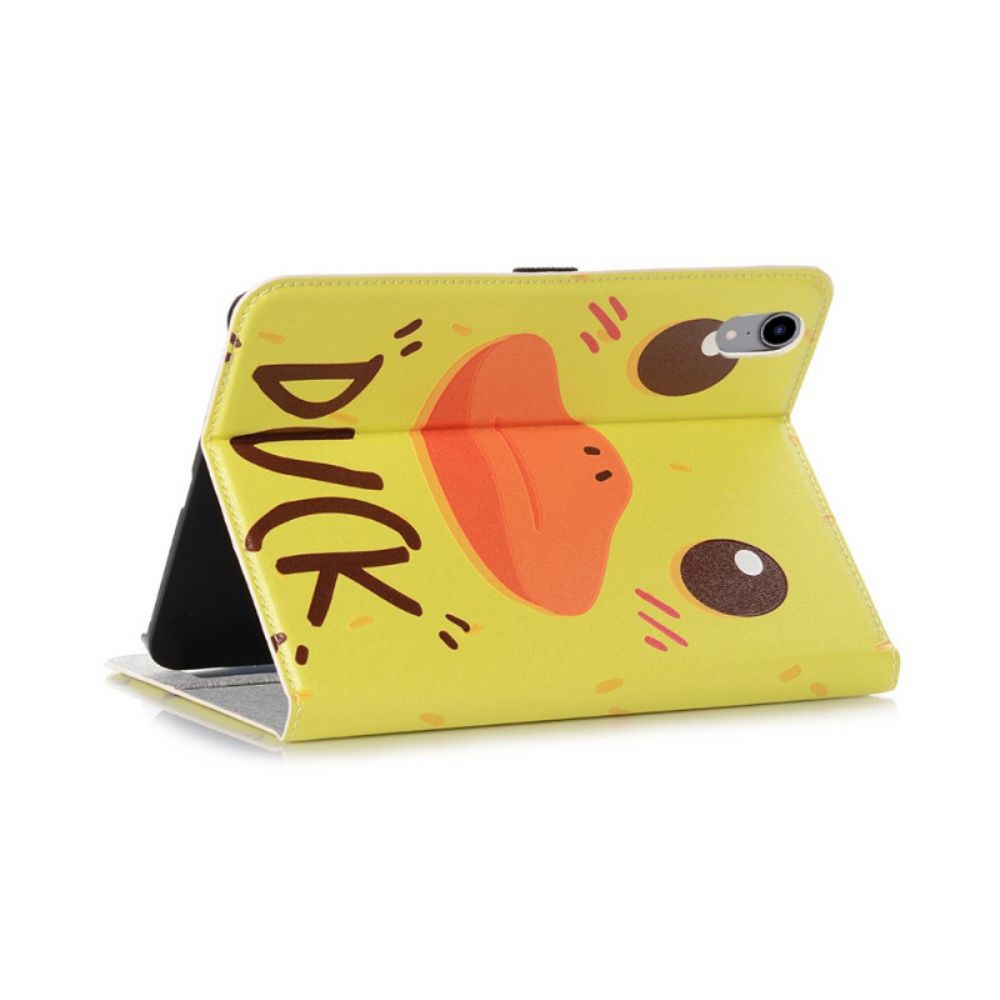 Cover voor iPad Mini 6 (2021) Cartoon Eend