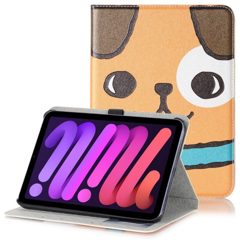 Cover voor iPad Mini 6 (2021) Cartoon Hond