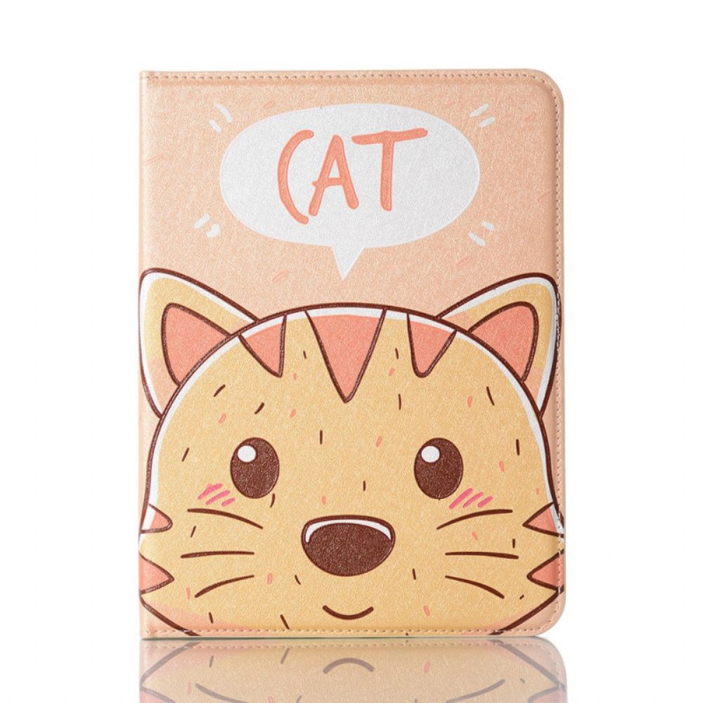 Cover voor iPad Mini 6 (2021) Cartoon Kat