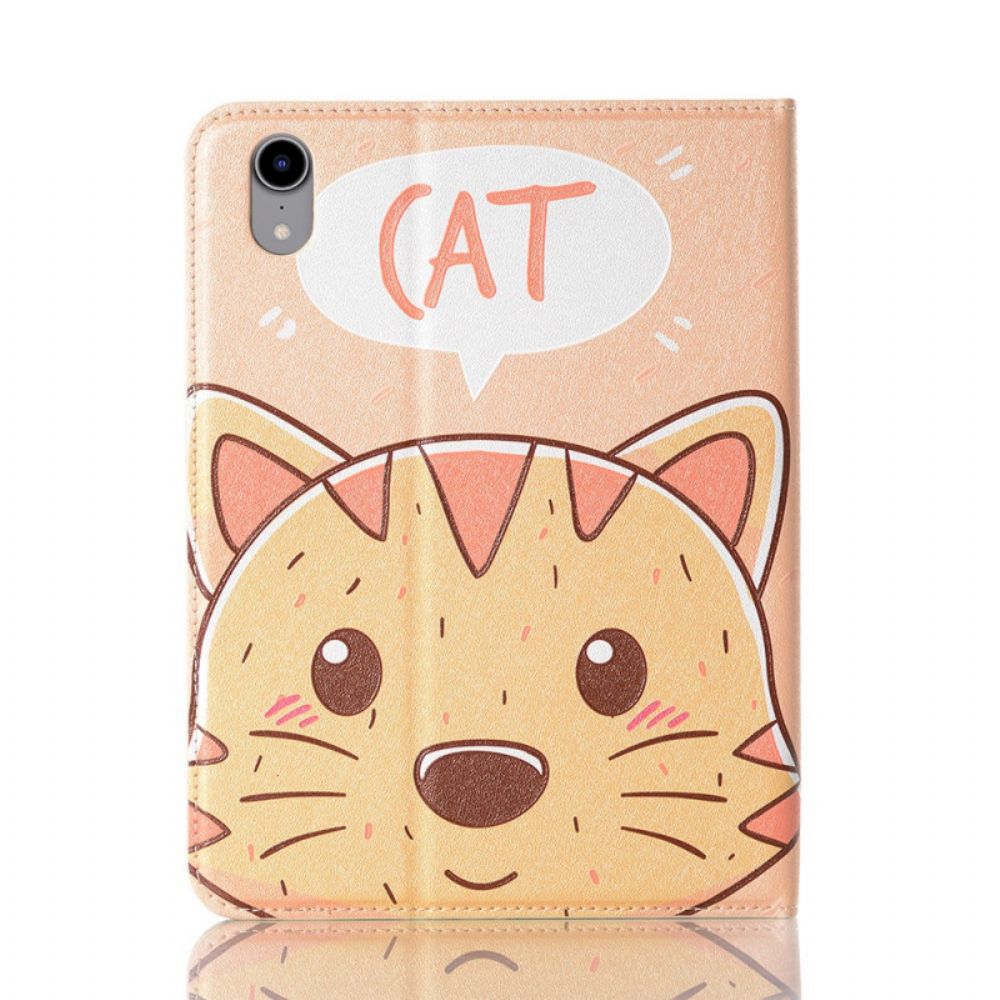 Cover voor iPad Mini 6 (2021) Cartoon Kat