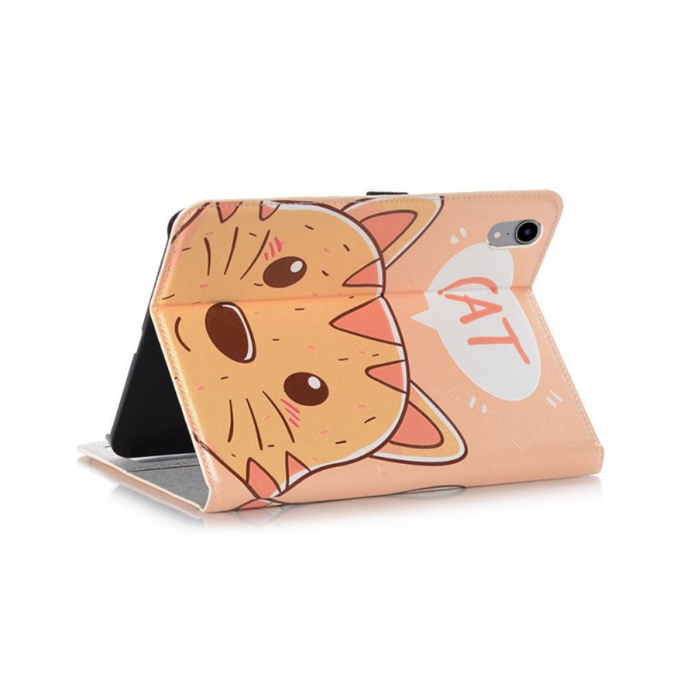 Cover voor iPad Mini 6 (2021) Cartoon Kat