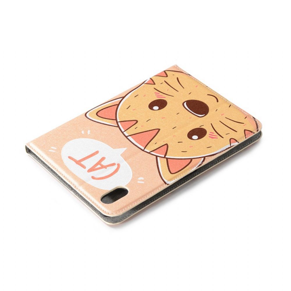 Cover voor iPad Mini 6 (2021) Cartoon Kat