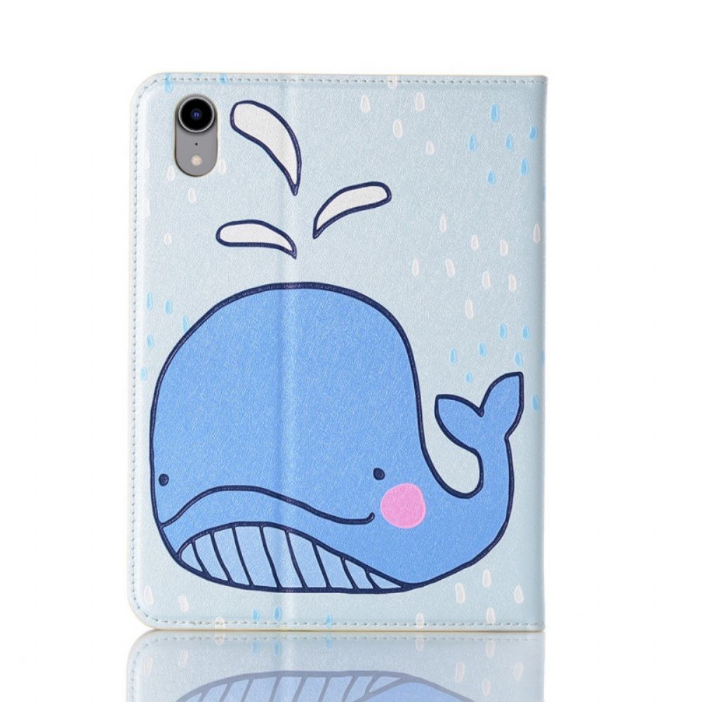 Cover voor iPad Mini 6 (2021) Cartoon Walvis