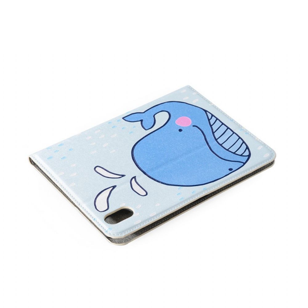 Cover voor iPad Mini 6 (2021) Cartoon Walvis