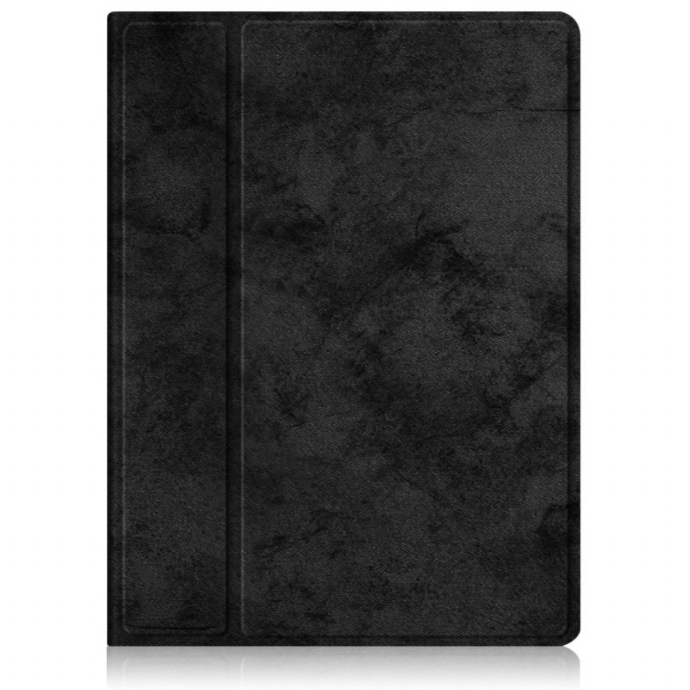 Cover voor iPad Mini 6 (2021) Draaibaar 360° Leereffect